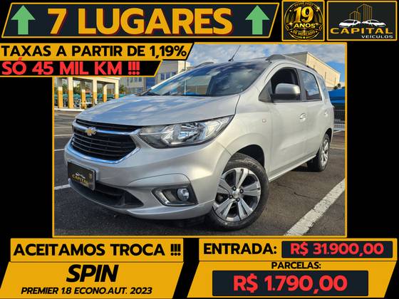CHEVROLET SPIN 1.8 PREMIER 8V FLEX 4P AUTOMÁTICO